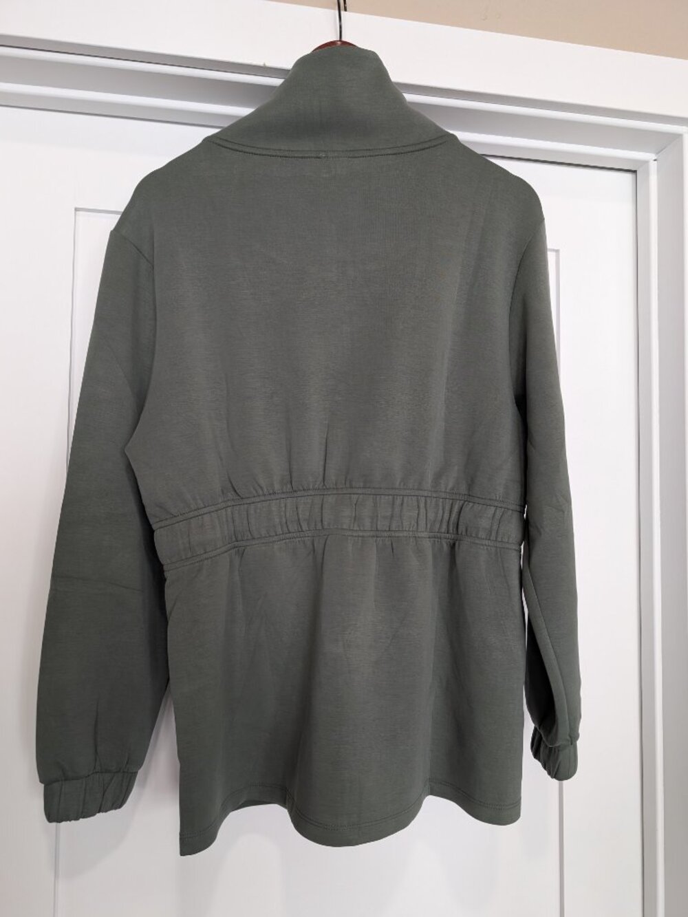 Comfy, Member's Mark Jacket, Sandwash, Sage Green Color NWT - Picture 4 of 5